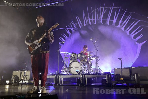 BLOC PARTY - 2022-05-10 - PARIS - Salle Pleyel - Rowland Kelechukwu Okereke - Louise Bartle